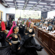 El Ballet Municipal de Luque ofreció un número artístico en el Congreso Nacional.