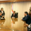 La actividad contó con la presencia del vicepresidente segundo de la CSJ, Dr. Gustavo Santander Dans; del ministro, Dr. Manuel Ramírez Candia, ambos superintendentes de la Circunscripción Judicial de Caazapá; y del intendente Oscar Molinas.