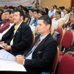 Del encuentro participaron magistrados y magistradas, defensores, defensoras, integrantes de la Policía Nacional, de la Dirección de Derechos Humanos, funcionarios y funcionarios.