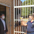 Juez Penal de Ejecución, Derlis Gustavo Rojas, encabezó una visita a la Penitenciaría Regional de Misiones con el objetivo de verificar los mecanismos de seguridad.