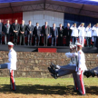Desfile militar, a cargo del cuerpo de cadetes de la Academil y del Licemil.
