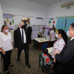 Los trabajos pedagógicos de cada sala e instalaciones de la guardería “Dulce Despertar” fueron expuestos al ministro.
