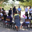En presencia de más de 40 integrantes de la comunidad Ñande Yvypavé, se llevó a cabo la asamblea (Aty Guazú) 