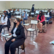 Desde la Facultad de Derecho UNA Filial Caacupé, se realiza el proceso de exámenes.