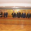 Durante el uso de la palabra el vicepresidente primero en ejercicio de la presidencia, doctor Martínez Simón, expresó sus felicitaciones a los designados.