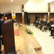 El presidente del colegiado, Rubén Galeano, dio la bienvenida al acto.