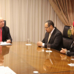 La reunión se llevó a cabo este viernes 3 de marzo en la sala del pleno del Palacio de Justicia de Asunción.