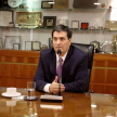 El ministro Gustavo Santander agradeció la bienvenida y expresó su compromiso para ayudar y aportar al Poder Judicial. 
