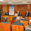 La actividad se realizó en la sala de conferencias del 8vo piso de la sede judicial de la Capital.