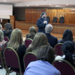 Clausura del curso de actualización en derecho civil y comercial organizado por la Asociación de Jueces del Paraguay.