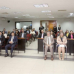 La jornada de trabajo tuvo lugar en la Sala de Juicios Orales del Poder Judicial de Coronel Oviedo.