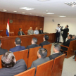 Funcionarios de la División de Transporte de la sede judicial de Asunción, recibieron el certificado del Seminario de Protocolo, Etiqueta y Seguridad para Conductores Dignatarios de la CSJ.