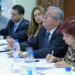 Ministros responsables de la Dirección de Estadística dependiente de la Corte Suprema de Justicia, doctores Miryam Peña y Raúl Torres Kirmser, participaron del curso taller.