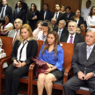 El acto se llevó a cabo en la Sala de Conferencias del noveno piso de la sede judicial de Asunción.
