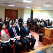 Los futuros abogados, además conocieron cómo y qué casos se resuelven en la Sala Constitucional a través de la exposición del relator Aldo Alvarenga.