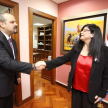 De manera a fortalecer el Fuero Contencioso Administrativo, esta mañana la ministra Carolina Llanes recibió al magistrado Gonzalo Sosa Nicoli.