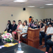 La actividad se desarrolló en la Sala de Conferencia del Palacio de Justicia de Asunción.