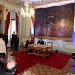 El presidente de la Corte, Luis María Benítez Riera suscribió el acta de juramento