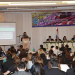 Marcela Tranchini, de Argentina, habló sobre urbanizaciones cerradas y sobre los artículos sobre la materia que serán incluidos en la nueva legislación del nuevo país
