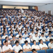 Alrededor de 500 alumnos participaron de la charla.