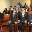 También estuvo presente el presidente en ejercicio de la Corte Suprema de Justicia, doctor Sindulfo Blanco.