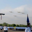 El acto se desarrolló en el Comando de la Fuerza Aérea, en Luque.