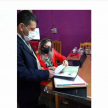 La presidenta del Tribunal de Apelación Civil y Comercial Primera Sala de Central, abogada Stella Maris Zárate González, verificó las condiciones de trabajo de la titular de Registro Notarial.