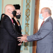 Presidente Diesel participó en juramento de embajadores