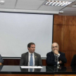 La presentación del tema estuvo a cargo del titular de la CSJ, doctor Alberto Martínez Simón, quien además dio la bienvenida al seminario a la comitiva del MNP.