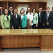 El ministro Ramírez Candia mantuvo una reunión de trabajo con integrantes  del Consejo de Administración de la Circunscripción.