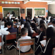 Alumnos de las escuelas Virgen de Rosario y Carlos Antonio López de la ciudad de Villeta recibieron el programa "Salvemos Nuestra Infancia".