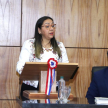 La palabra de apertura estuvo a cargo de la vicepresidenta primera del Consejo de Administración de la Circunscripción Judicial de Alto Paraguay, abogada María Gloria Torres.