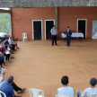 Asamblea comunitaria en la sede del Centro Comunitario Toranzo I, ubicado en el distrito de Tavaí, Circunscripción Judicial de Caazapá.