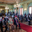 El encuentro tuvo lugar en el Palacio de Gobierno.