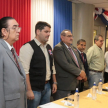 El acto tuvo la presencia de los ministros de la Corte Suprema de Justicia doctores Antonio Fretes y Manuel Ramírez Candia.
