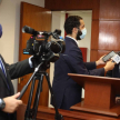 El ministro de Defensa Nacional, Bernardino Soto Estigarribia, brindó una entrevista para el canal institucional del Poder Judicial, TV Justicia.