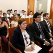 Se desarrolló en la Sala de Conferencia del Palacio de Justicia de Asunción. 