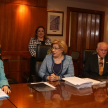 Los ministros Alicia Pucheta de Correa, Gladys Bareiro de Módica y César Garay Zuccolillo.