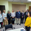 El encuentro se llevó a cabo en la Oficina de Registros Públicos del Palacio de Justicia de Paraguarí.