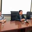 Miembros del Consejo Administrativo de la Cirunscripción Judicial durante  las jornadas de capacitación en la ciudad de Salto del Guairá.