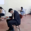 El examen se realizó en la Facultad de Derecho de la Universidad Nacional local.