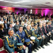 Militares y autoridades del Poder Ejecutivo también acompañaron el importante acto hoy en el Palacio de Justicia de Asunción.