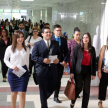 Estudiantes del cuarto año de la carrera de Derecho conocieron las instalaciones del Poder Judicial.
