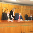 Autoridades de la CSJ toman juramento a magistrados, agentes fiscales y defensores