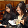 Los alumnos recibieron materiales sobre las funciones del Poder Judicial.