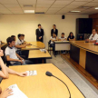Alumnos del Colegio Pte. Franco valoran campaña “Visita al Palacio de Justicia” 
