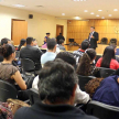 El magistrado Camilo Torres expuso sobre el Análisis de Jurisprudencia y Legislación Comparada.