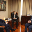 Además se reunieron en el despacho del ministro Jiménez Rolón para brindar más detalles y avances.