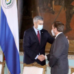 El ministro Martínez Simón representó al Poder Judicial en el acto de juramento.