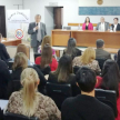 El taller tuvo lugar en la Sala de Juicios Orales de la sede judicial de Ayolas.